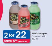 Steri Stumpie Flavoured Milk-For 2 x 350ml Per Offer