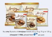 Amajoya Sweets-42g, 70g, 75g Or 125g Per Pack