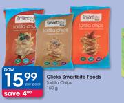 Clicks Smartbite Foods Tortilla Chips-150g Per Pack 