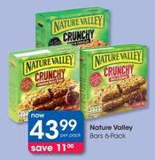 Nature Valley Bars-6 Per Pack 