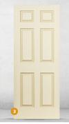 Swartland Deep Moulded Door (6 Panel Colonist)-Each