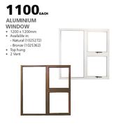Aluminium Window 1200 x 1200mm-Each