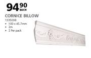 Cornice Billow 2m-Each 
