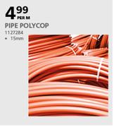 Pipe Polycop 15mm-Per m