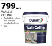 Duram Wall & Ceiling-20Ltr