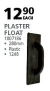 Livingstone Plaster Float-Each