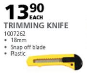 Livingstone Trimming Knife-Each