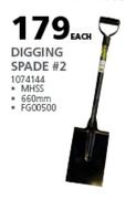 Lasher Digging Spade #2-Each
