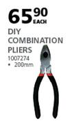 Livingstone Diy Combination Pliers 200mm-Each