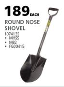 Lasher Round Nose Shovel-Each
