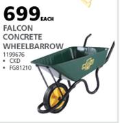 Lasher Falcon Concrete Wheelbarrow-Each