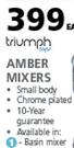 Trumph Amber Basin Mixer