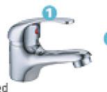 Trumph Amber Basin Mixer