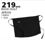 Weber Basic Half Apron (Black)