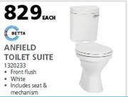 Betta Anfield Front Flush Toilet Suite