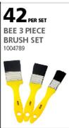 Academy Bee 3 Piece Brush Set-Per Set