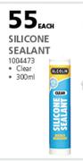 Alcolin Silicone Sealant Clear-300ml Each