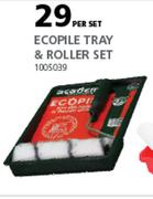 Academy Ecopile Tray & Roller Set-Per Set