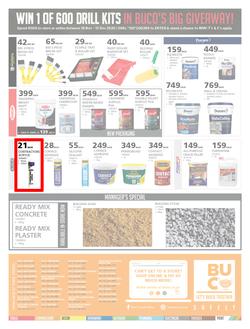 BUCO Big Giveaway (18 Nov - 13 Dec 2020) : Valid in Athlone, Bergvliet, Blackheath, Brackenfell, Cape Town, Vasco, Claremont, Beacon Bay, Arcadia, Empangeni, Fish Hoek, George, Grahamstown, Hermanus, page 4