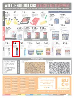 BUCO Big Giveaway (18 Nov - 13 Dec 2020) : Valid in Athlone, Bergvliet, Blackheath, Brackenfell, Cape Town, Vasco, Claremont, Beacon Bay, Arcadia, Empangeni, Fish Hoek, George, Grahamstown, Hermanus, page 4