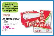 Typek A4 Office Paper-Per Box