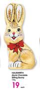 Hauswirth Aluna Chocolate Sitting Bunny-150g