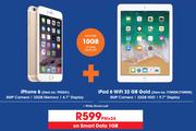 Apple iPhone 6 + Apple iPad 6 WiFi 32GB Gold-On Smart Data 1GB