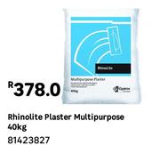 Rhinolite Plaster Multipurpose 81423827-40Kg