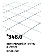 Reinforcing Mesh Ref: 100 2.4m x 6m 81415460