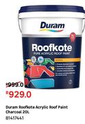 Duram Roofkote Acrylic Roof Paint Charcoal 81417441-20L
