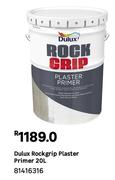 Dulux Rockgrip Plaster Primer 81416316-20L