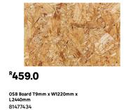 0OSB Board T9mm x W1220mm x L2440mm 81477434