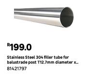 Filler Tube For Balustrade Post T12.7mm Diameter X 81421797