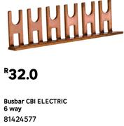 CBI Busbar Electric 6 Way 81424577
