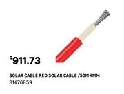 Solar Cable (RED) Solar Cable /50M 4MM 81476859