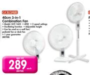 Goldair 40cm 3-In-1 Combination Fan GCF-1603-Each