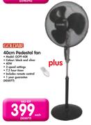 Goldair 40cm Pedestal Fan GCPF-40R