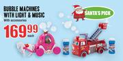 Bubble Machines With Light & Music With Accessories Each