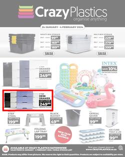 Crazy Plastics : Organise Anything (24 January - 04 February 2024), page 1