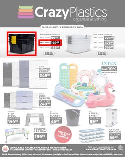 Crazy Plastics : Organise Anything (24 January - 04 February 2024), page 1
