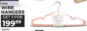 10 Pack Wire Hangers 168090-For 3