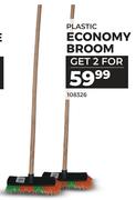 Plastic Economy Broom 108326-For 2