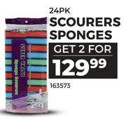 24PK Scourers Sponges 163573-For 2
