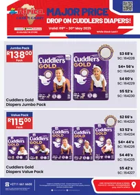Africa Cash & Carry : Major Price Drop On Cuddlers (09 May - 30 May 2025 While Stocks Last)