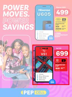 PEP Cell : Power Moves. Power Savings (28 July - 24 August 2023), page 1