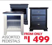 Assorted Pedestals-Each