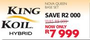 King Koil Hybrid Nova Queen Base Set