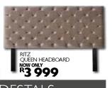 Ritz Queen Headboard