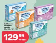 Cuddlesome Value Pack Nappies 60's/54's/52's/50's-Per Pack