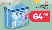 Cuddlesome Gentle Baby Wipes 3 x 80's